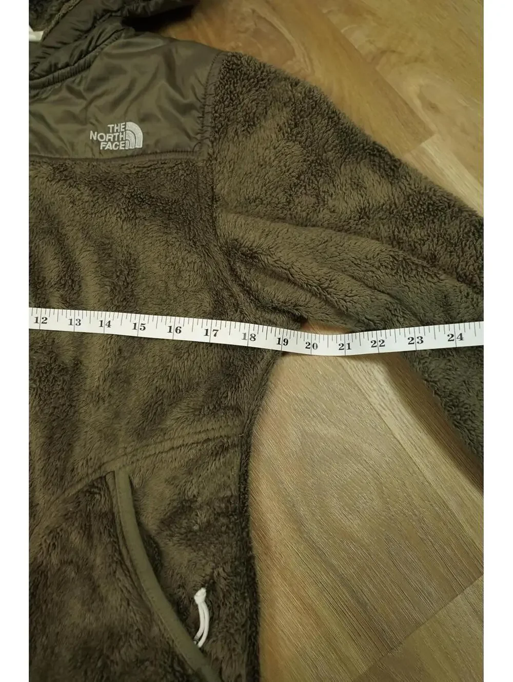 The North Face Brown Sherpa Fleece Hoodie Jacket - Gorpcore Casual Women's Small
